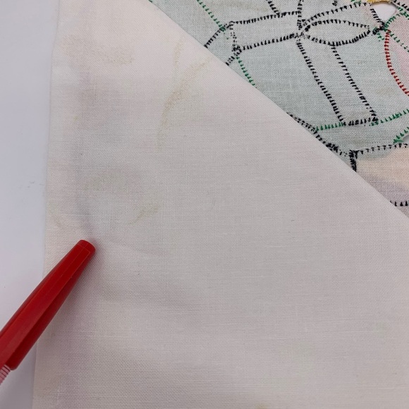 Brand New Lot Of 9 Vintage OREM Patchwork Holiday Napkins 17” X 17” India - Picture 12 of 16